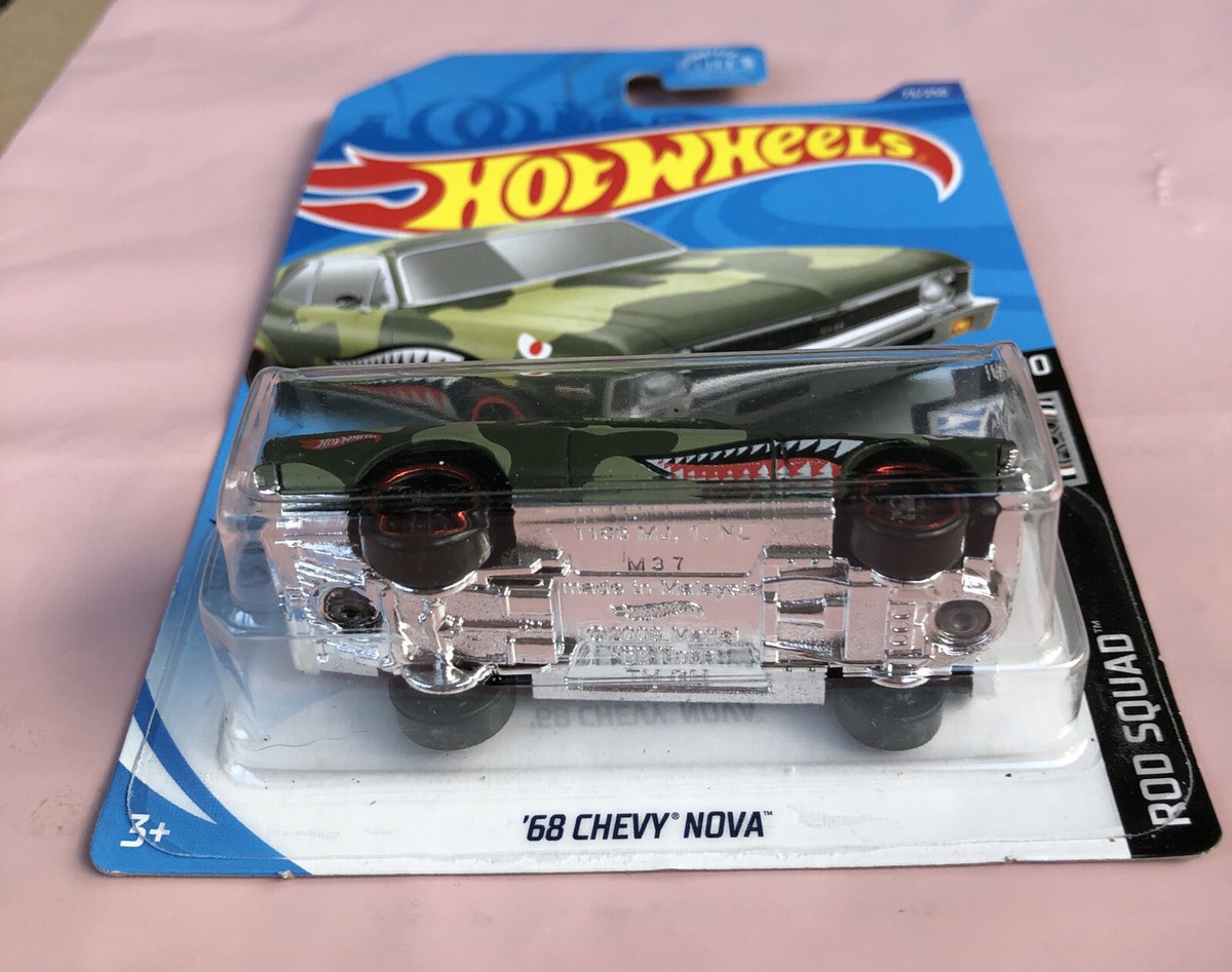 ホットウィール ★ 68 CHEVY NOVA ★ ZAMAC ★ ６台 Amazon.com: Hot Wheels Zamac '68 Chevy Nova 73/250, Rod
