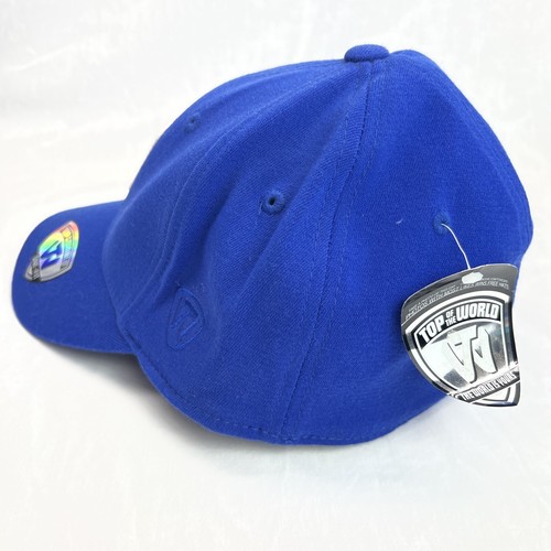 Sombrero Vintage DUKE Blue Devils Top Of The World Uno Ajuste Gorra Bordada Espalda Completa - Imagen 6 de 10