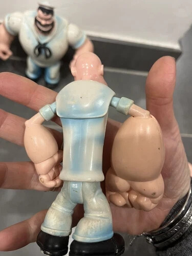 Popeye Braccio Di Ferro Mezco 2001 Action Figure Lotto. Olivia Bruto - Foto 8 di 21