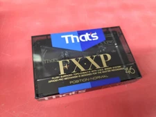 TAIYO YUDEN That's FX/XP 46 Position Normal Type1 Audio Casette Tape Japan