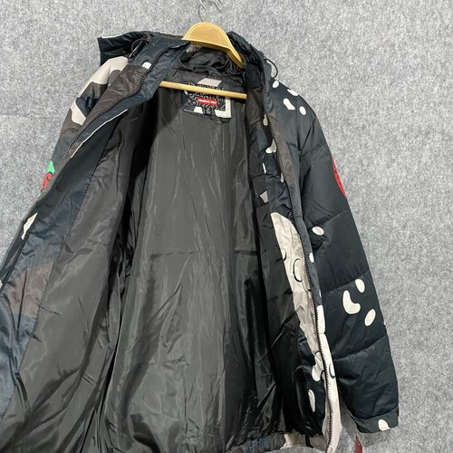 Members Only Keith Haring Jacket Men XL Puffer Paint Art Loud Abstract Cartoon - Picture 17 of 20