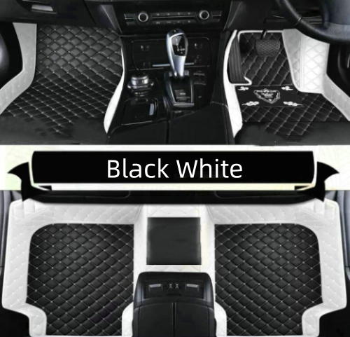 Fit For Mazda All Models Car Floor Mats Leather Waterproof Carpets Luxury Cargo - Foto 4 di 23
