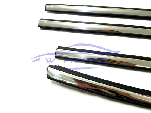 4DOOR GENUINE CHROME OUTER WINDOW WEATHER STRIP FITS FORD RANGER PX XLT 2012-21 - Picture 3 of 7