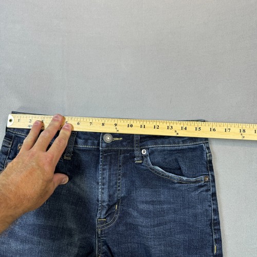 American Eagle Jeans 30x31 Mens Dark Blue Skinny Extreme Flex 4 Cotton Blend - Picture 8 of 15