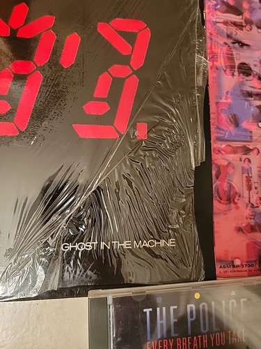 The Police Ghost In the Machine 1981 LP A&M records SP-3730 Shrink Wrapped & CD - Picture 4 of 18