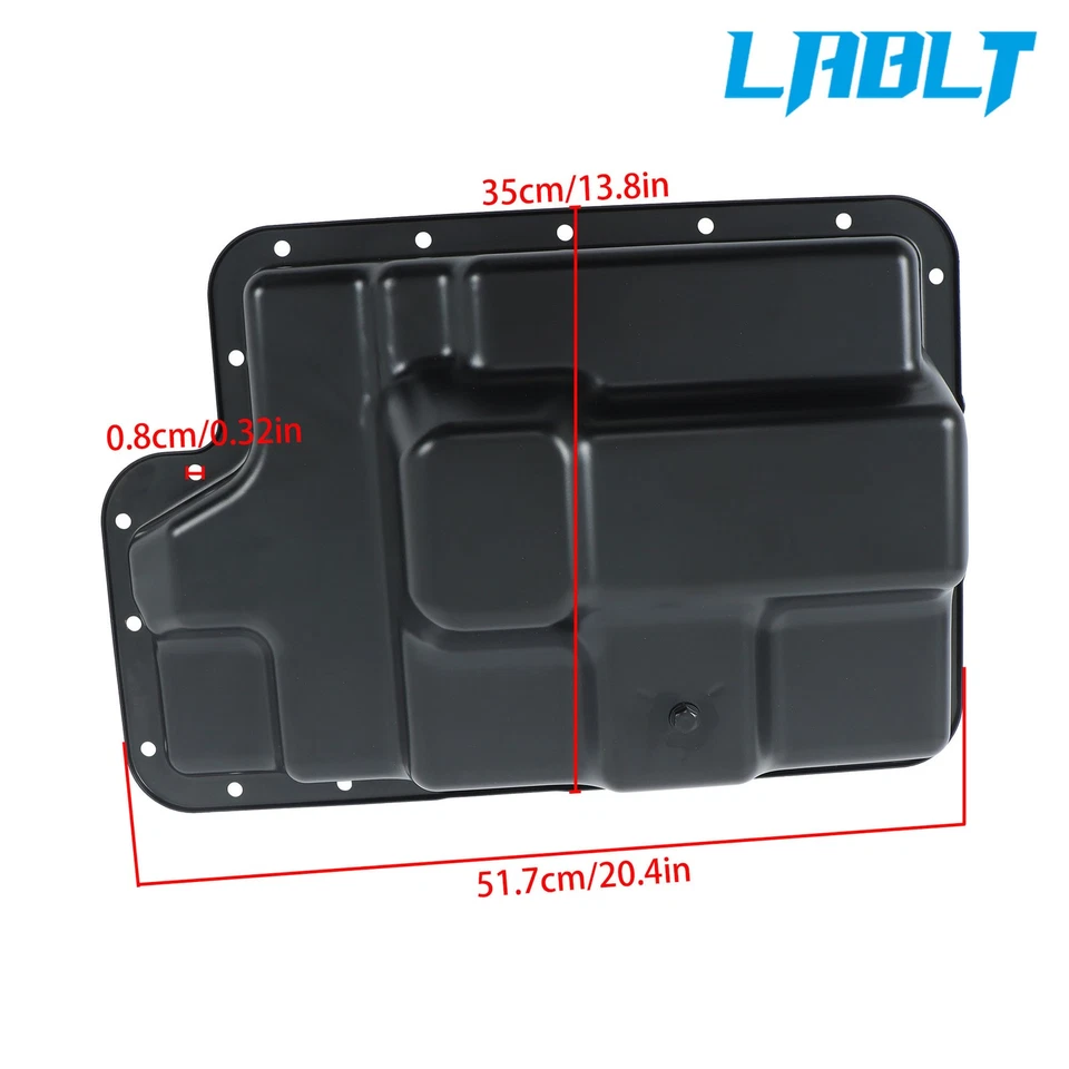 Panela de óleo de transmissão LABLT para Ford E-150 350 450 Super Duty F-250 350 450 550 - Imagem 3 de 4