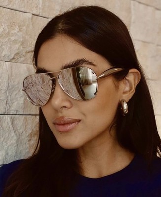 Brand Luxury Mirror Sunglasses Fashion Style Women Italy  display picture 2
