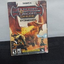 Dungeons & Dragons Online: Stormreach DVD-ROM PC 2006 MMORPG Windows XP D&D