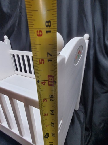 B5 Vintage 1999 18" Original Pleasant Company American Girl Bitty Baby Crib - Picture 23 of 24