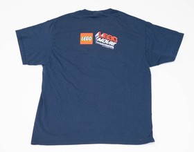 Vintage Lego Movie Video Game Spaceship T-Shirt Men's Size Large Promo