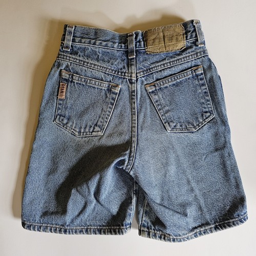Vintage Gitano Faded Jean Shorts Kids Size 10 (12" Waist) Cotton Distressed - Picture 2 of 6