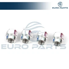 4x Silver Aluminum Tire Wheel Rims Stem Air Valve Caps Tyre Cover Car Truck Bike