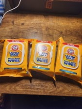 3 Pack Arm  Hammer Ultra Max Face  Body Wipes Cool Water 30 Wipes each