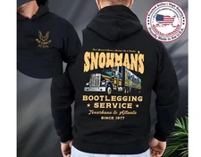 SALE!!! Snowman’s Bootlegging Service Hoodie, Smokey and the Bandit Truck Hoodie
