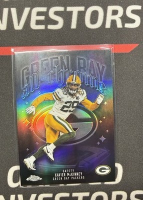 2025 Topps Chrome - All-Chrome Team Xavier McKinney #ACT-24 Refractor GB Packers