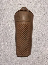 Small Tin Cheese Grater 5" Hanger Hole Zester