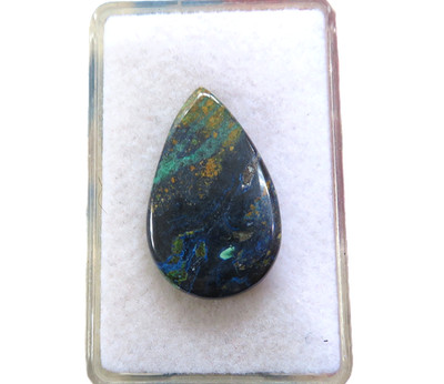 Azurit - Malachit Cabochon 29,6x18,5 mm 21 ct. Nr. U35534