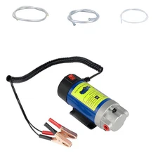 Electric Engine Oil Transfer Extractor Fluid Suction Pump Diesel Siphon Kit