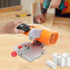 Mini Benchtop Cut-off Chop Saw wood metal Angle Moulding cutter 45°Miter saw HOT