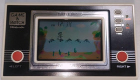 NINTENDO GAME AND & WATCH Turtle Bridge TL-28 - Japan Retro game - Very Rare