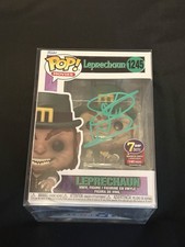 Funko Pop! #1245 Movies: Leprechaun Signed By Warwick Davis JSA COA Horror 7 BAP