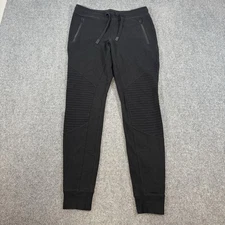 Alo Yoga Joggers Mens Medium Black Soft Athleisure Stretch Drawstring Pants
