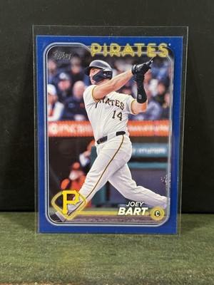 2024 Topps Update #US122 Joey Bart Royal Blue