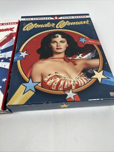 Wonder Woman Complete Series DVD: Seasons 1-3, Lynda Carter, Slipcase - Picture 4 of 4