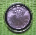 1994 American Silver Eagle 1 Troy Oz .999 Fine Silver Liberty in Capsule