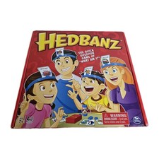 HEDBANZ Guessing Board GAME Headbandz FAMILY Fun NEW Sealed Pcs- Open Box 