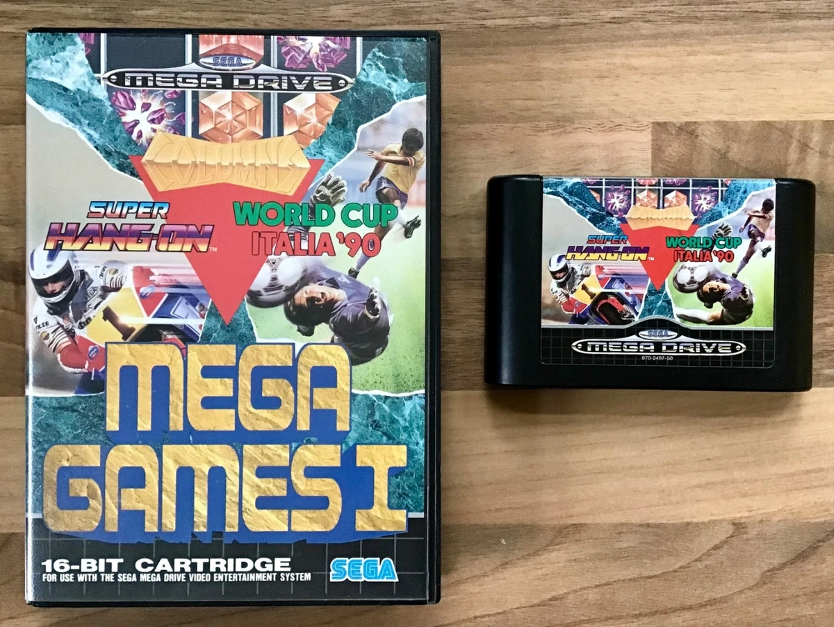 Mega Games 1 ( Columns , Super Hang-ON , World Cup Italia 90 ) Sega Mega Drive eredeti játék konzol game