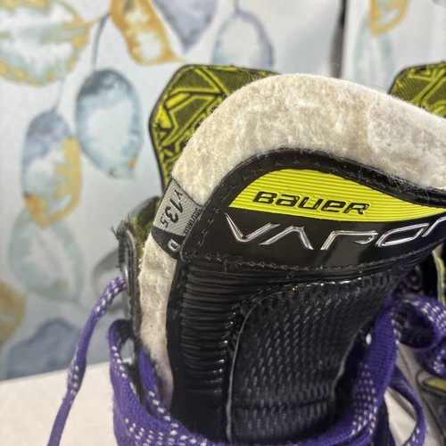 Bauer Vapor 3X Pattini da Hockey su Ghiaccio Gioventù Y 13,5 D - Foto 6 di 12