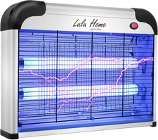 Electric Bug Zapper, Aluminium Indoor Insect Killer for Mosquito 2800V Grid 20W