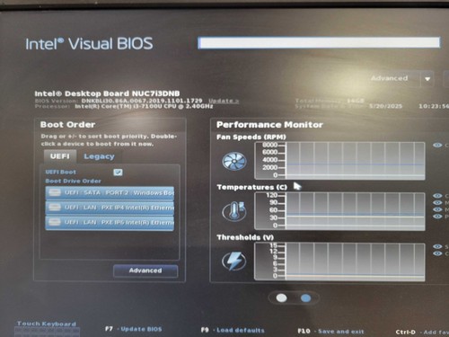 Intel NUC NUC7i3DNB Intel Core i3-7100U CPU| 16GB RAM| 128GB NVMe ! - Picture 4 of 4