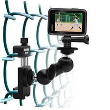 C08 Aluminum Smartphone Fence Mount Compatible for GoPro/Mevo Start/DJI Osmo