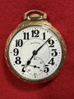 Antique 1923 Illinois "BunnSpecial" 16s and 21j Railroad Pocket Watch-Runs Great