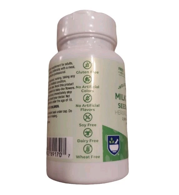 2x Rite Aid Holistic Health 2.000 mg extracto de semilla de cardo mariano 200 cápsulas  Foto 2 de 4