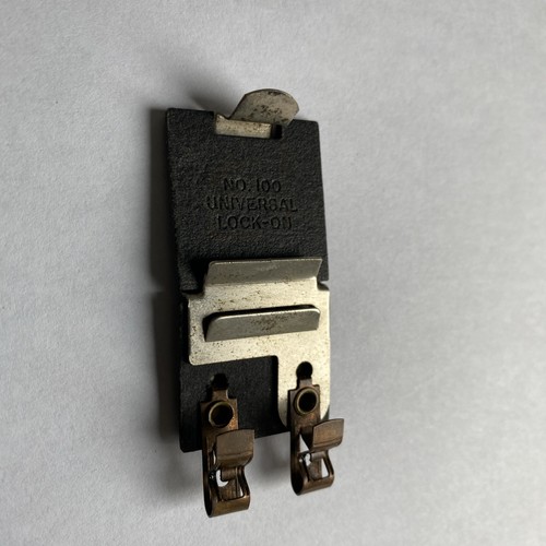 No 100 O Ga /0-27 / S Universal Lock On 3 rail or 2 rail Train Track power Clip - Picture 2 of 7