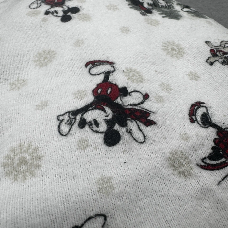 迪士尼米奇和米妮老鼠法兰绒床笠双人床棉圣诞节 — 第 2/4 张图片