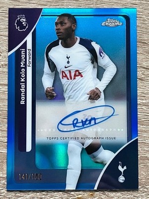 Topps Chrome Premier League Randal Kolo Muani Auto /150