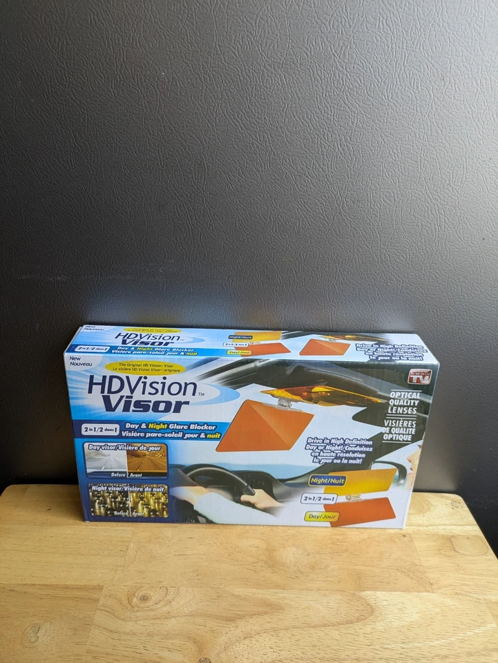 The Original HD Vision Visor 2 in 1 Day & Night Glare Blocker for Cars/Vehicles - Image 2 of 4