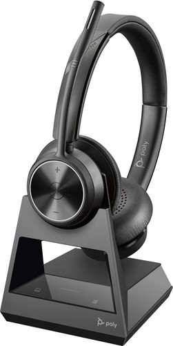 POLY Savi 7320 Office Headset Wireless Handheld Office/Call center Black - 21...