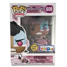 Funko Pop! DC Universe Cyborg w/ Axe Glow Pink Toys R Us Exclusive TTG Vinyl 609