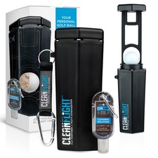 Clean Flight The Original Premium Golf Ball Washer - -1 Pack, Black