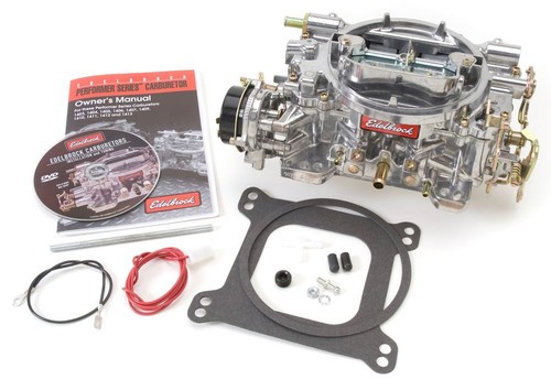 Edelbrock 1406, One Silver 600Cfm Performer Series Carburetor W/E/C Performance - Picture 3 of 13