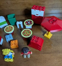 LEGO DUPLO My Town Pizzeria Set #10834 Replacement Parts 