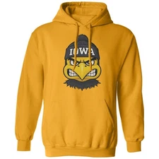 Cool Hawkeye Support Iowa Design - Fans Gift Unisex Hooded Sweatshirt