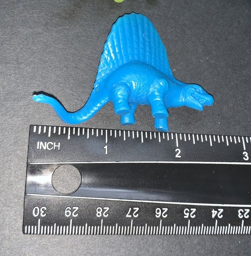Vintage Miniature Dinosaurs Toys Set Of 11 Dino Figurines Plastic Colorful Kids - Picture 4 of 4