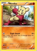 Pocket Scout - Pokemon TCG Mienfoo Black & White Next Destinies 67/99 Regular Common Card NM