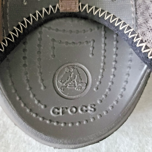 Crocs SwiftWater Mesh Fisherman Deck Sandalen Wasserschuhe Herren 12M Braun 15041 - Bild 16 von 16